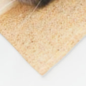 Polaire Couverture d'ouatine de collage de chat (Coin)