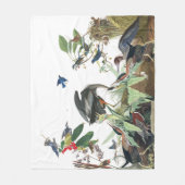 Polaire Couverture d'ouatine de collage de faune d'oiseau (Devant)