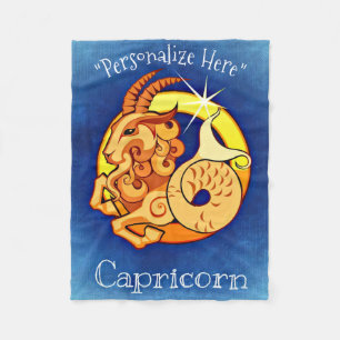 Polaire Couverture d'ouatine de conception d'horoscope de