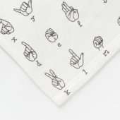 Polaire Couverture d'ouatine de diagramme d'ASL (Coin)