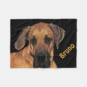 Polaire Couverture d'ouatine de great dane