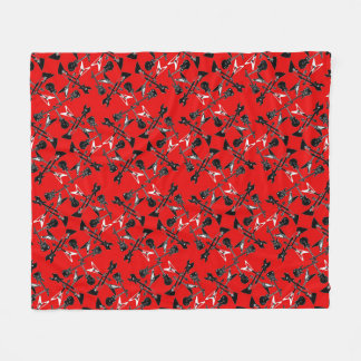 Polaire Couverture d'ouatine de guitares