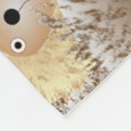 Polaire Couverture d'ouatine de hérisson (Coin)