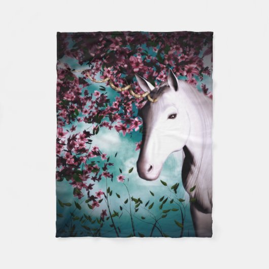 Polaire Couverture d'ouatine de licorne (Devant)