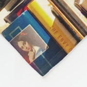 Polaire Couverture d'ouatine de livres (Coin)