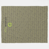 Polaire Couverture d'ouatine de l'OM Namo - 60" x 80" (Devant (Horizontal))