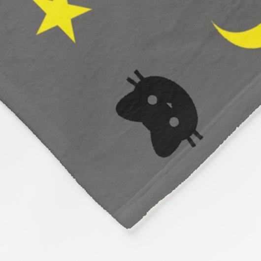Polaire Couverture d'ouatine de lune de chat de Kitty et (Coin)