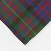 Polaire Couverture d'ouatine de monogramme de plaid de (Coin)