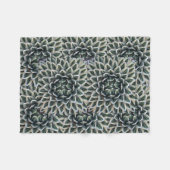 Polaire Couverture d'ouatine de motif d'agave (Devant (Horizontal))