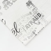 Polaire Couverture d'ouatine de Noël de Paris Joyeux Noel (Coin)