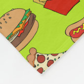 Polaire Couverture d'ouatine de nourriture industrielle (Coin)