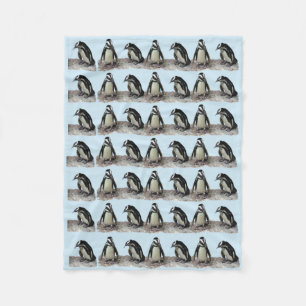 Polaire Couverture d'ouatine de pingouins