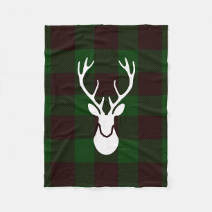 Polaire Couverture d'ouatine de plaid de bûcheron avec de