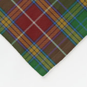 Polaire Couverture d'ouatine de plaid de tartan de clan de (Coin)