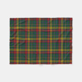 Polaire Couverture d'ouatine de plaid de tartan de clan de (Devant (Horizontal))