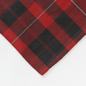 Polaire Couverture d'ouatine de plaid de tartan de clan de (Coin)