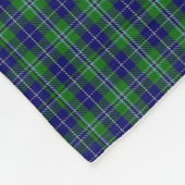 Polaire Couverture d'ouatine de plaid de tartan de clan de (Coin)