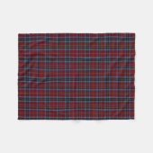 Polaire Couverture d'ouatine de plaid de tartan de clan de (Devant (Horizontal))
