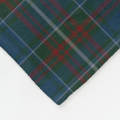 Polaire Couverture d'ouatine de plaid de tartan de clan de (Coin)