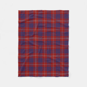 Polaire Couverture d'ouatine de plaid de tartan de clan de
