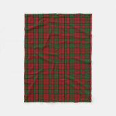Polaire Couverture d'ouatine de plaid de tartan de clan de (Devant)