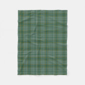 Polaire Couverture d'ouatine de plaid de tartan de clan de (Devant)