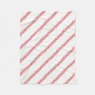 Polaire Couverture d'ouatine de point de base-ball