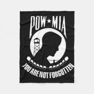 POLAIRE COUVERTURE D'OUATINE DE POW/MIA