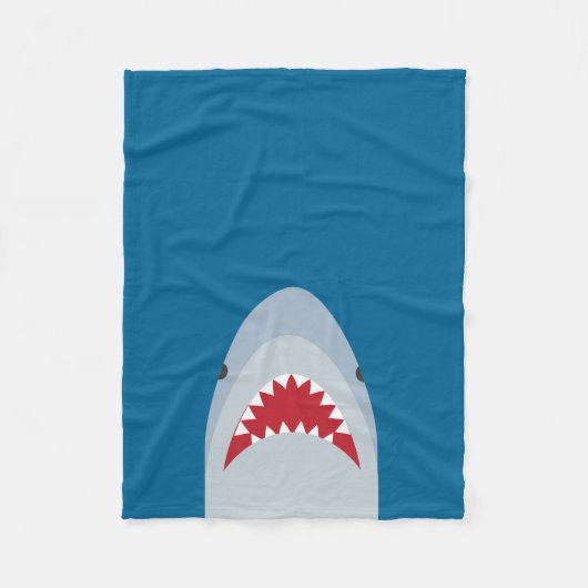 Polaire Couverture d'ouatine de requin (Devant)