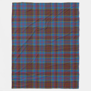 Polaire Couverture d'ouatine de tartan d'Anderson