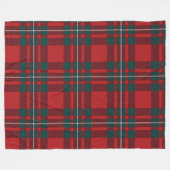 Polaire Couverture d'ouatine de tartan de MacGregor (Devant (Horizontal))