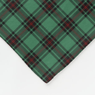 Polaire Couverture d'ouatine de tartan de secteur de