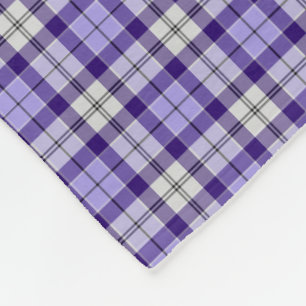 Polaire Couverture d'ouatine de tartan de Strathclyde