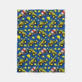 Polaire Couverture d'ouatine de zone de construction (Devant)