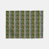 Polaire Couverture d'ouatine des pins 30X40 (Devant (Horizontal))