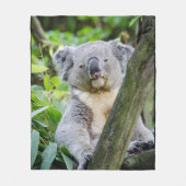 Polaire Couverture d'ouatine d'ours de koala grande (Devant)