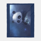 Polaire Couverture d'ouatine d'ours panda (Devant)