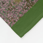 Polaire Couverture d'ouatine du verger "30x40" de fleur de (Coin)