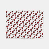 Polaire Couverture douce coccinelle couverture en molleton (Devant (Horizontal))