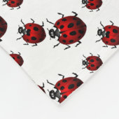 Polaire Couverture douce coccinelle couverture en molleton (Coin)
