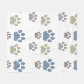 Polaire Couverture Douce et Confortable pour Chien (Devant (Horizontal))