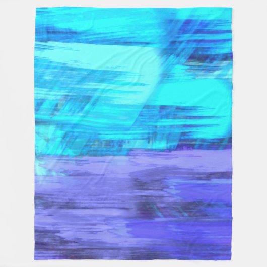Polaire Couverture Douillette Abstraite (Devant)