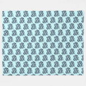 Polaire Couverture Douillette "Good Vibes" (Devant (Horizontal))
