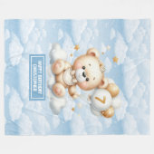 Polaire Couverture d'ours en peluche pour le garçon de 7e (Devant (Horizontal))