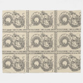 Polaire Couverture Dragon Chinoise (Transparent) (Devant (Horizontal))