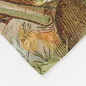 Polaire Couverture drôle d'ouatine de chiot de chien - (Coin)