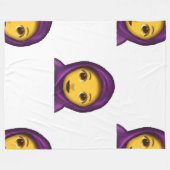 Polaire couverture du hijab émoji (Devant (Horizontal))