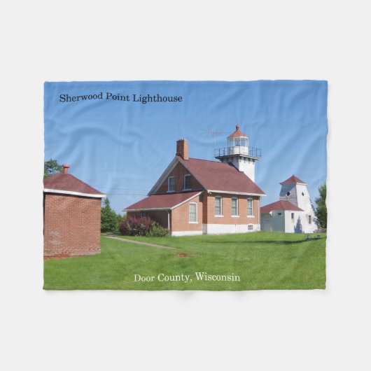 Polaire Couverture du phare de Sherwood Point (Devant (Horizontal))