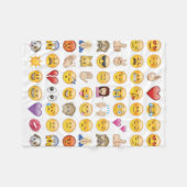 Polaire couverture émoji (Devant (Horizontal))