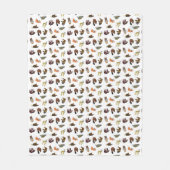 Polaire Couverture en bois de lancer de créature d'insigne (Devant)